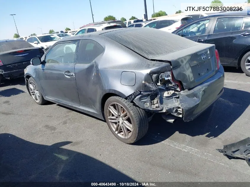 JTKJF5C78B3008236 2011 Scion Tc