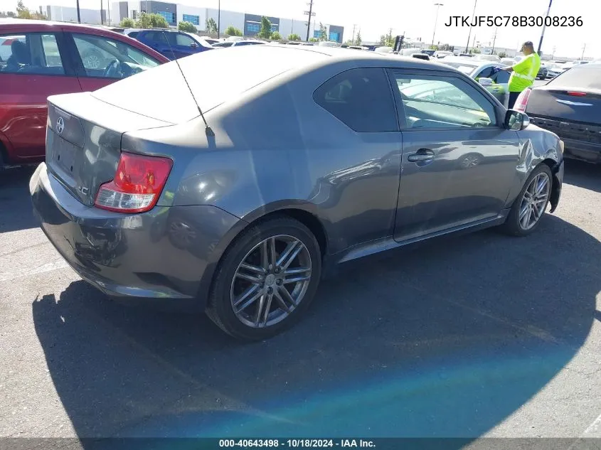 JTKJF5C78B3008236 2011 Scion Tc