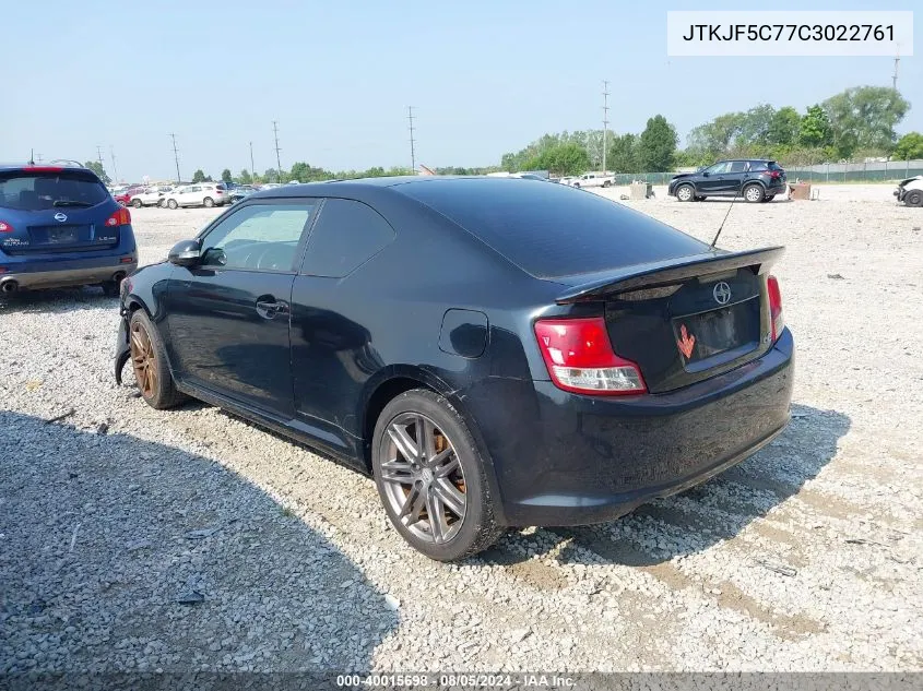 JTKJF5C77C3022761 2012 Scion Tc