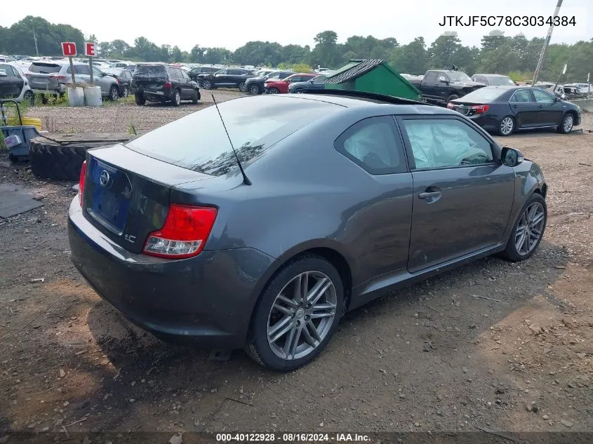 JTKJF5C78C3034384 2012 Scion Tc