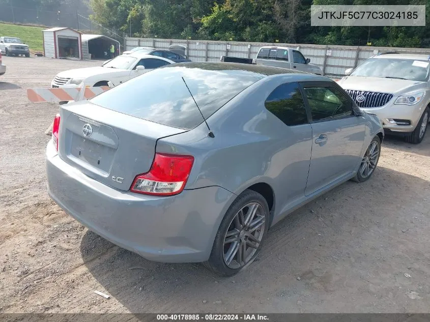 JTKJF5C77C3024185 2012 Scion Tc