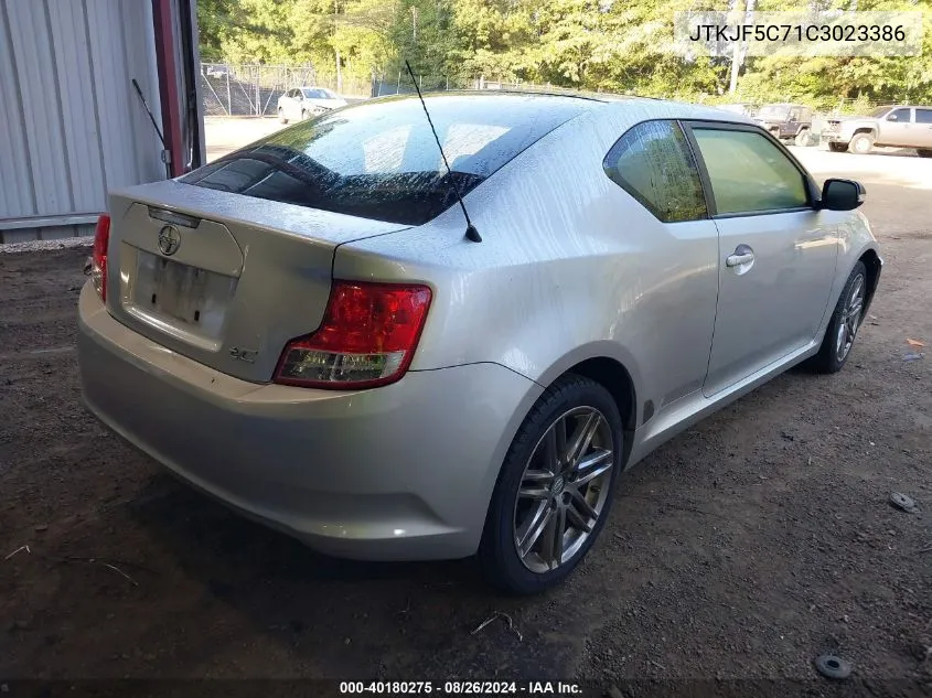 JTKJF5C71C3023386 2012 Scion Tc