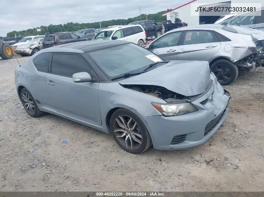 JTKJF5C77C3032481 2012 Scion Tc