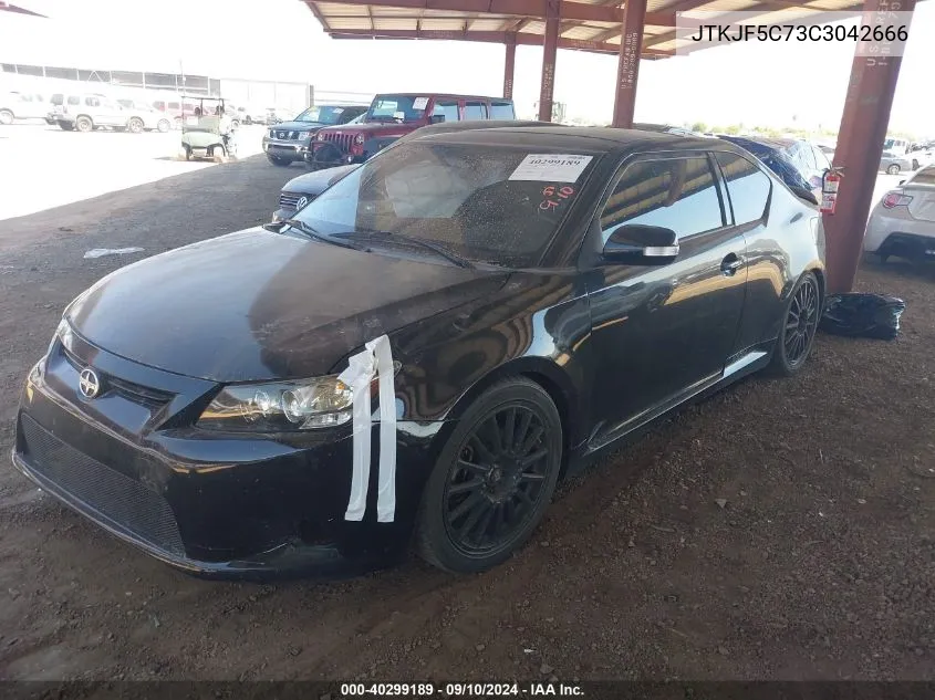 2012 Scion Tc VIN: JTKJF5C73C3042666 Lot: 40299189