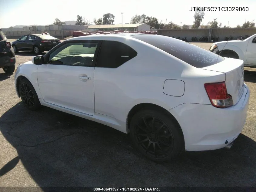 2012 Scion Tc VIN: JTKJF5C71C3029060 Lot: 40641397