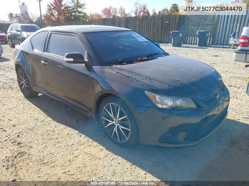 2012 Scion Tc VIN: JTKJF5C77C3044470 Lot: 40758160