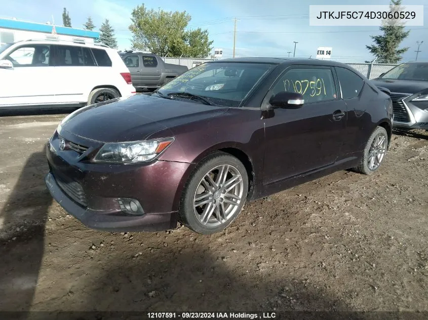 2013 Toyota Scion Tc VIN: JTKJF5C74D3060529 Lot: 12107591