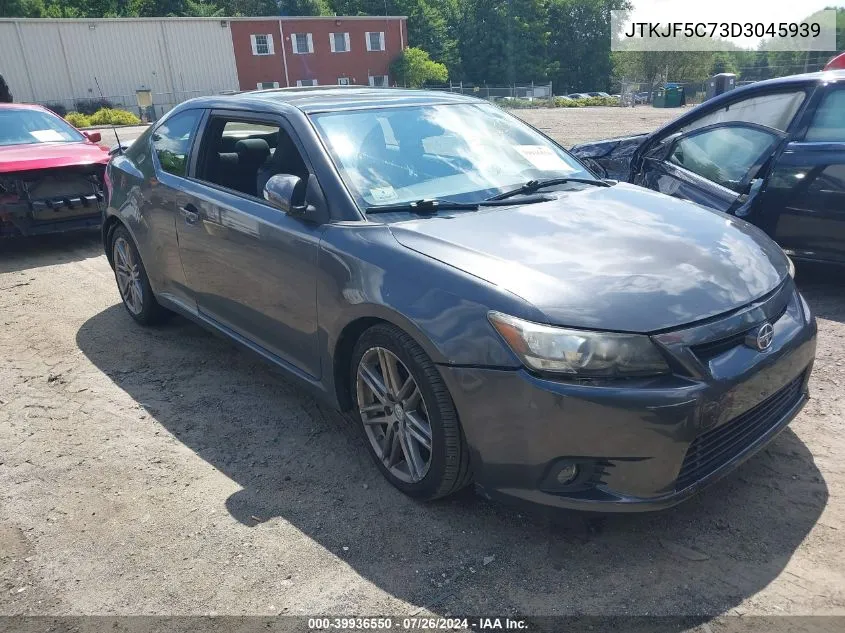 2013 Scion Tc VIN: JTKJF5C73D3045939 Lot: 39936550