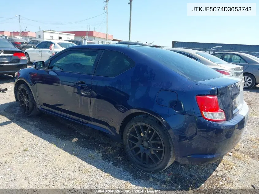 JTKJF5C74D3053743 2013 Scion Tc