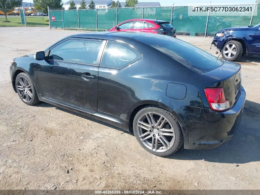 2013 Scion Tc VIN: JTKJF5C77D3062341 Lot: 40255359