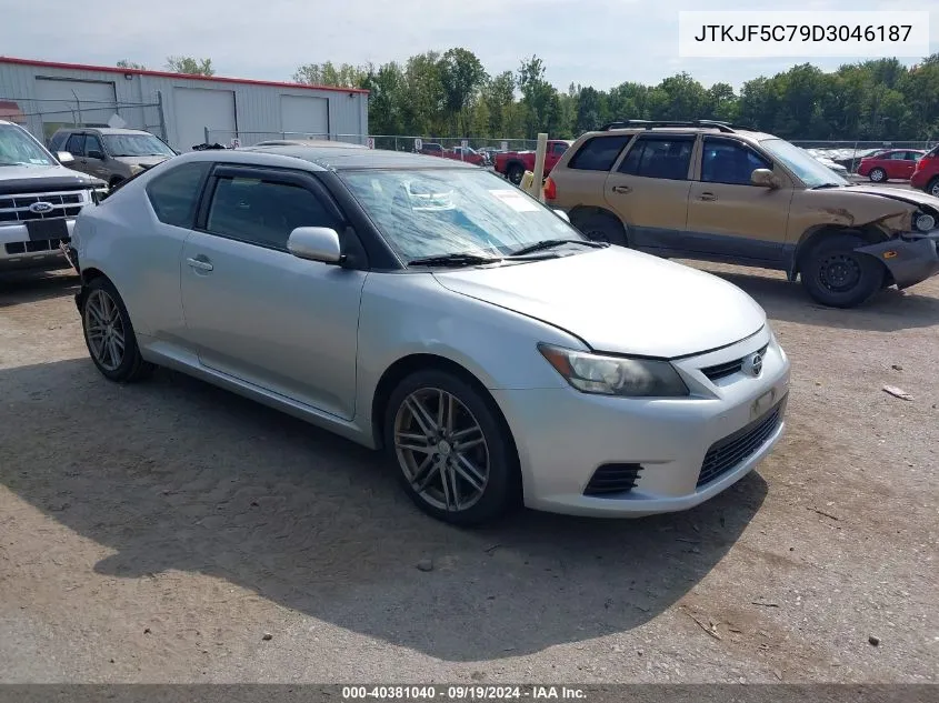 2013 Scion Tc Base (A6) VIN: JTKJF5C79D3046187 Lot: 40381040