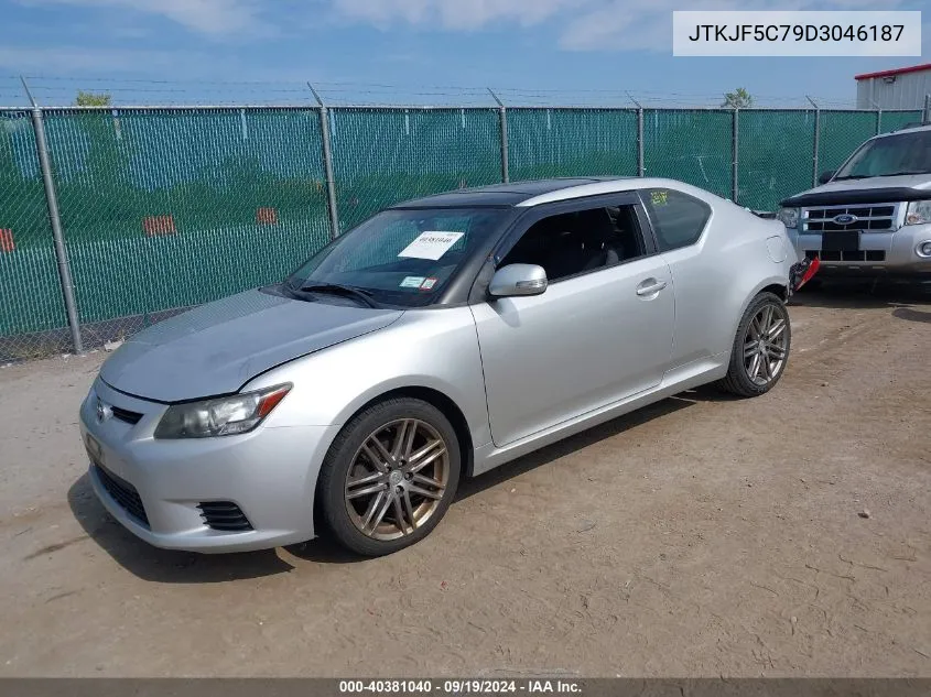 2013 Scion Tc Base (A6) VIN: JTKJF5C79D3046187 Lot: 40381040