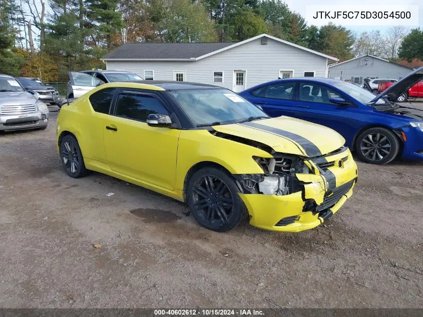 2013 Scion Tc VIN: JTKJF5C75D3054500 Lot: 40602612