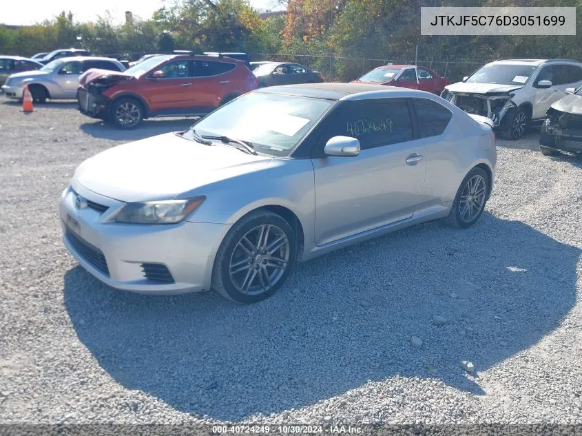 JTKJF5C76D3051699 2013 Scion Tc