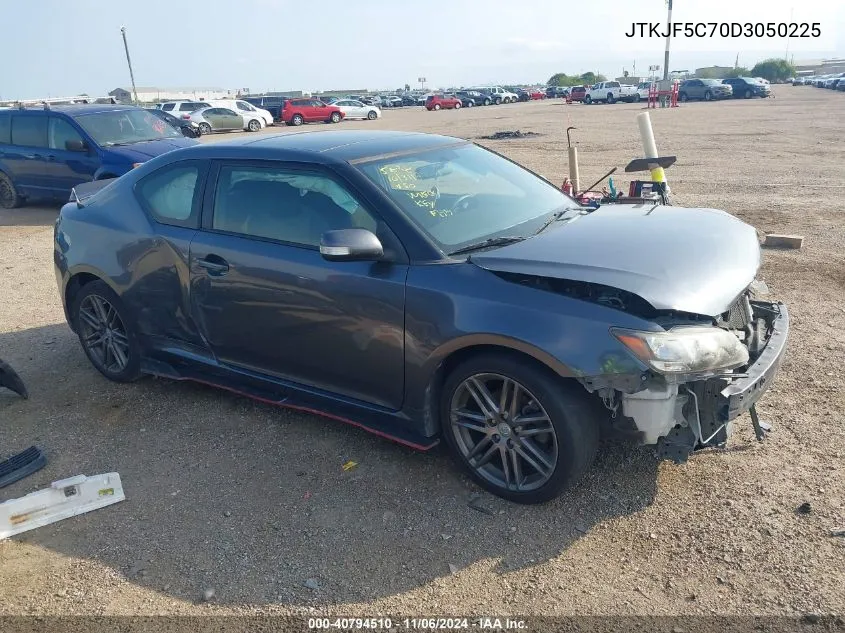 2013 Scion Tc VIN: JTKJF5C70D3050225 Lot: 40794510