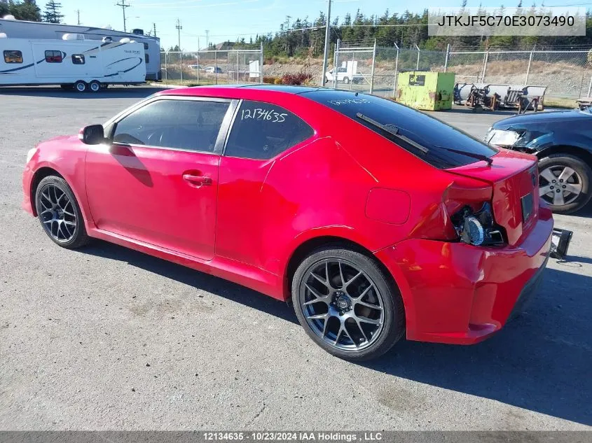 JTKJF5C70E3073490 2014 Scion Tc