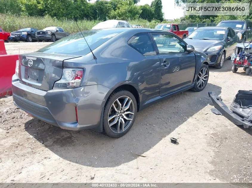 JTKJF5C7XE3086960 2014 Scion Tc