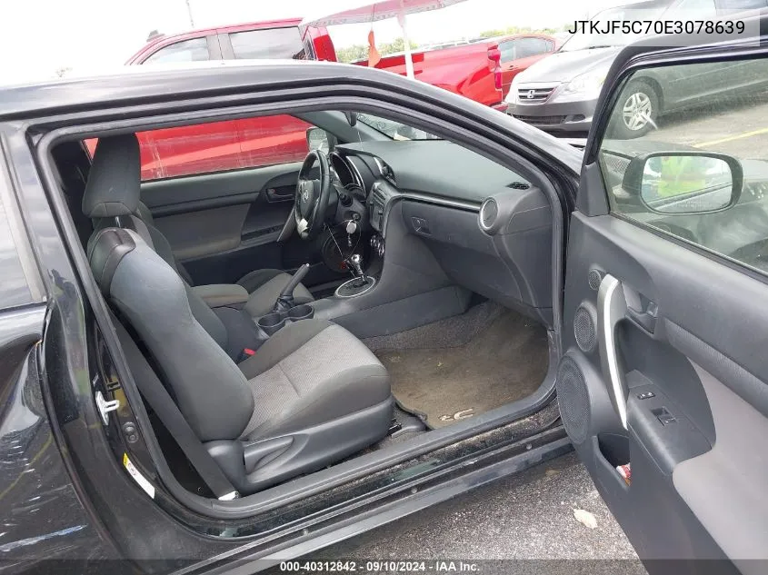 JTKJF5C70E3078639 2014 Scion Tc