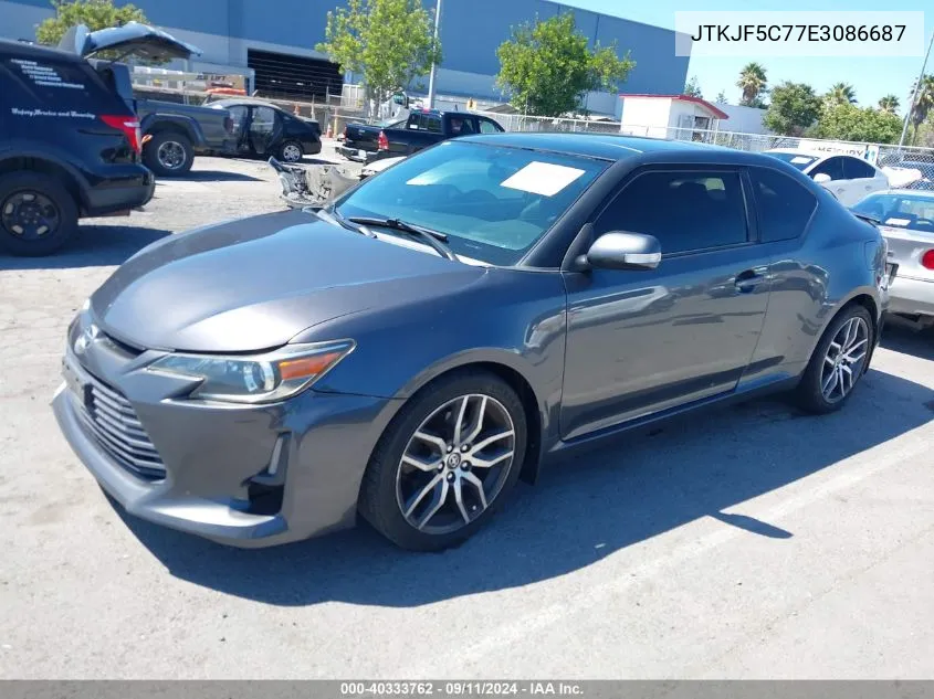 2014 Scion Tc Monogram VIN: JTKJF5C77E3086687 Lot: 40333762