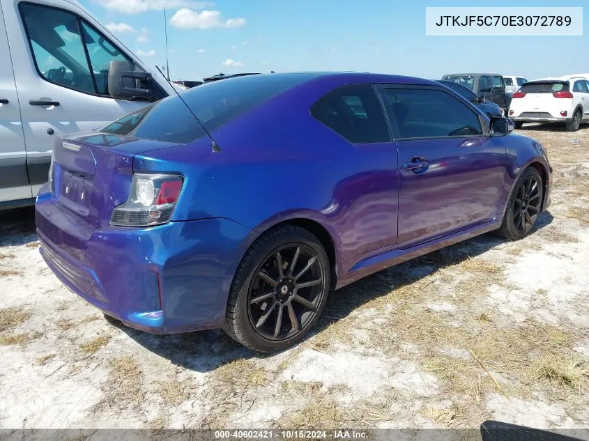 JTKJF5C70E3072789 2014 Scion Tc