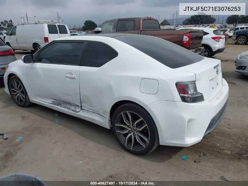 2014 Scion Tc VIN: JTKJF5C71E3076253 Lot: 40627497