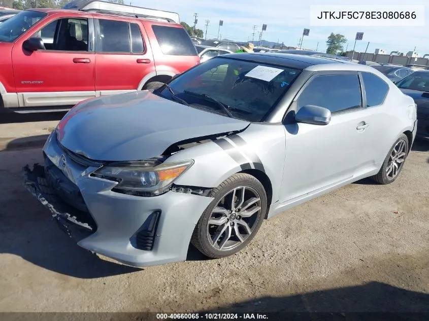 2014 Scion Tc VIN: JTKJF5C78E3080686 Lot: 40660065