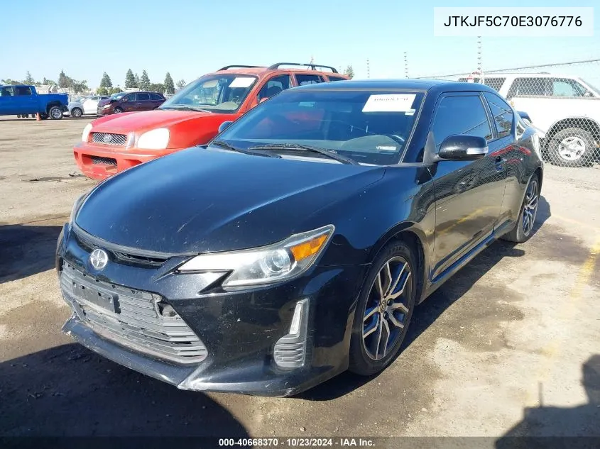 2014 Scion Tc VIN: JTKJF5C70E3076776 Lot: 40668370