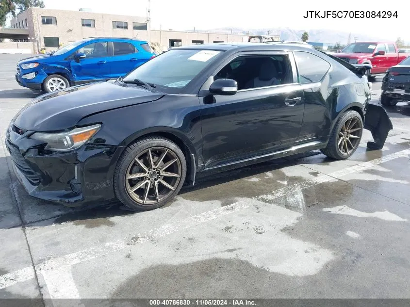 2014 Scion Tc VIN: JTKJF5C70E3084294 Lot: 40786830