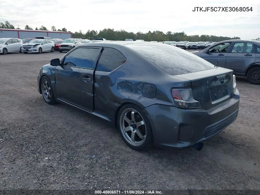 2014 Scion Tc VIN: JTKJF5C7XE3068054 Lot: 40806571