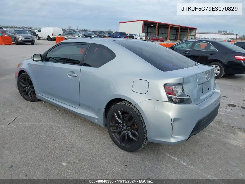 2014 Scion Tc 10 Series VIN: JTKJF5C79E3070829 Lot: 40848990