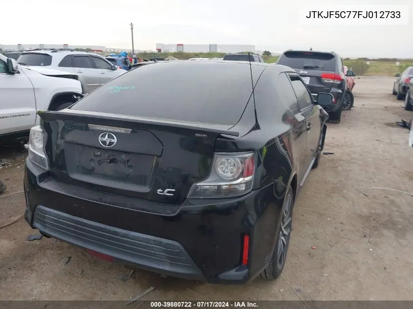 JTKJF5C77FJ012733 2015 Scion Tc