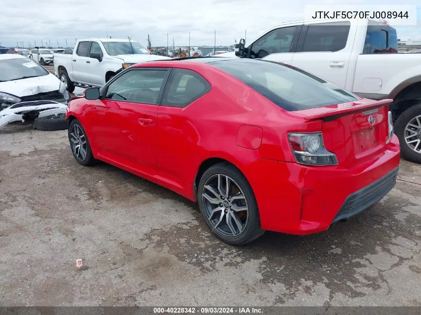 2015 Scion Tc VIN: JTKJF5C70FJ008944 Lot: 40228342