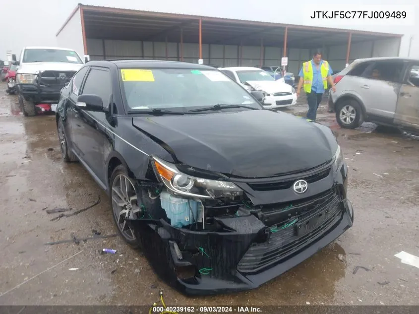 2015 Scion Tc VIN: JTKJF5C77FJ009489 Lot: 40239162