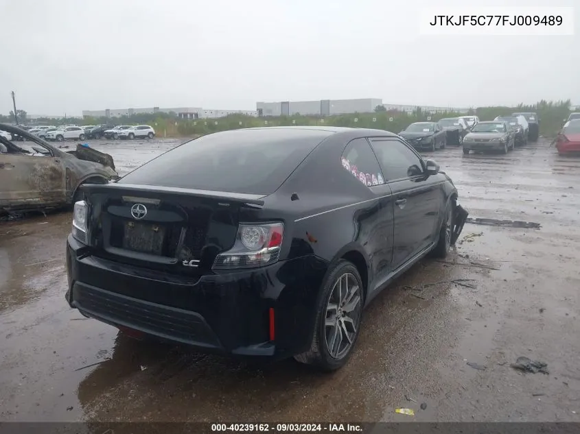 2015 Scion Tc VIN: JTKJF5C77FJ009489 Lot: 40239162