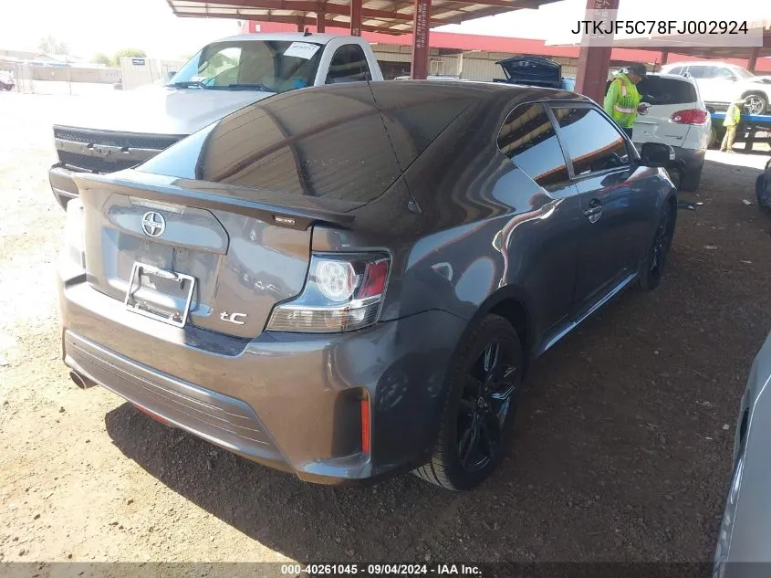 2015 Scion Tc VIN: JTKJF5C78FJ002924 Lot: 40261045