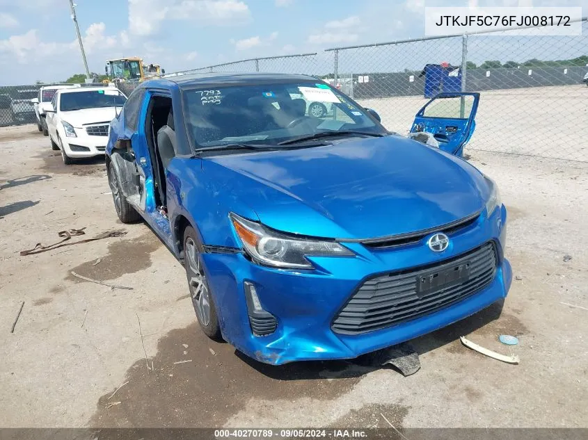 JTKJF5C76FJ008172 2015 Scion Tc