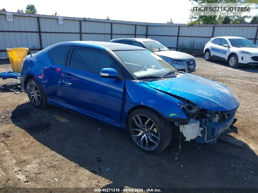 JTKJF5C71FJ012856 2015 Scion Tc