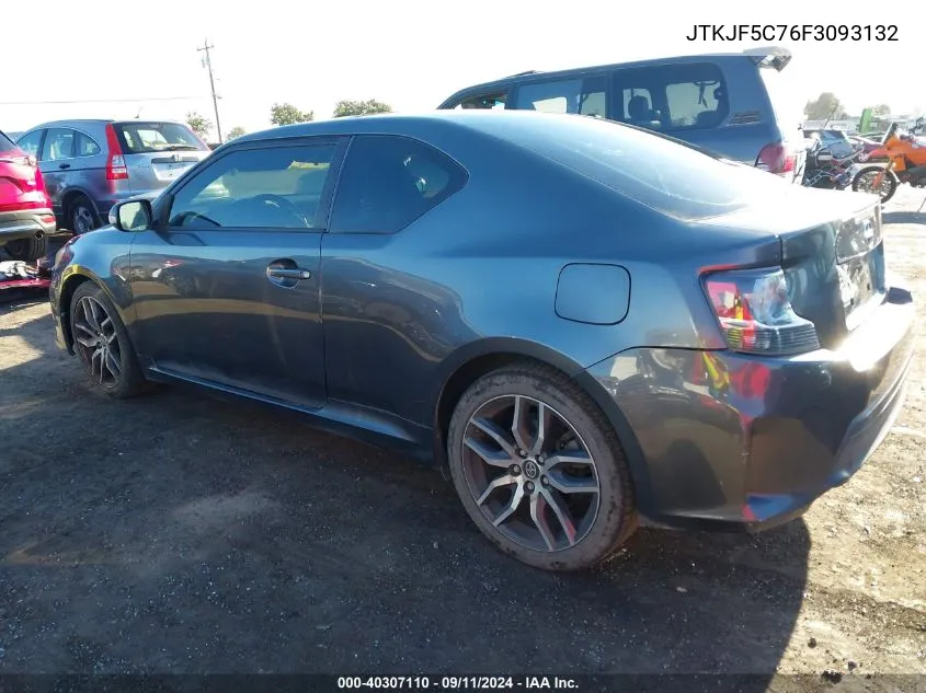 2015 Scion Tc VIN: JTKJF5C76F3093132 Lot: 40307110