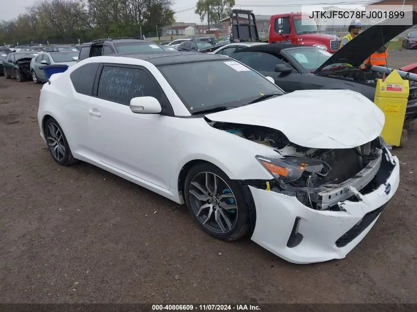 2015 Scion Tc VIN: JTKJF5C78FJ001899 Lot: 40806609