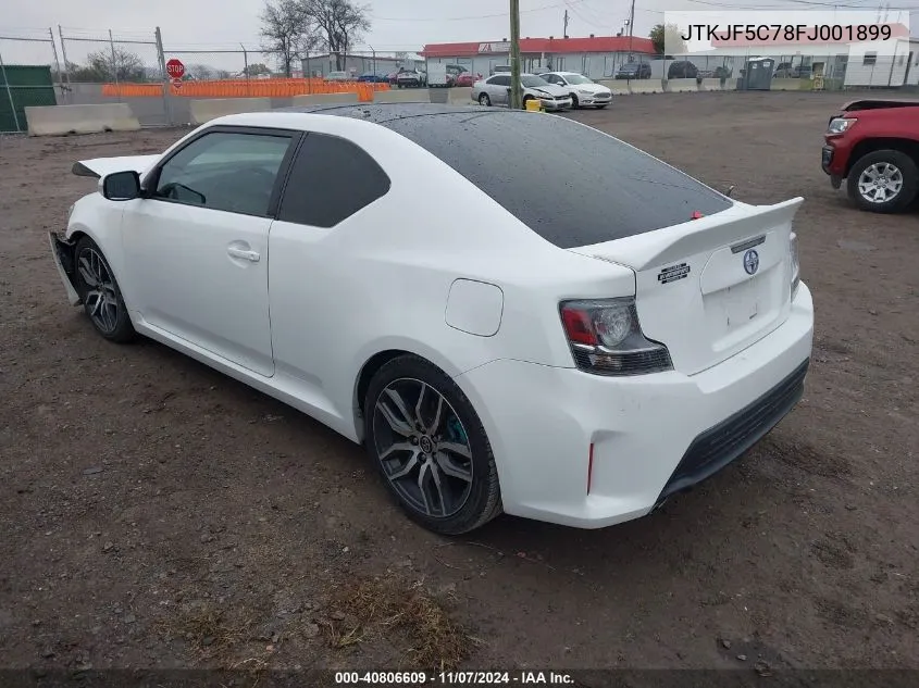 2015 Scion Tc VIN: JTKJF5C78FJ001899 Lot: 40806609