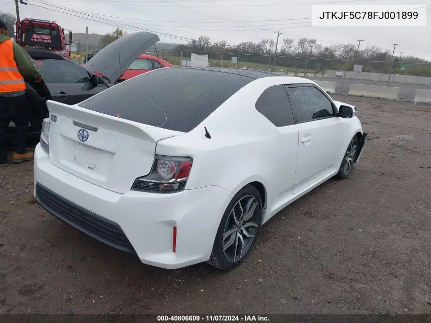 2015 Scion Tc VIN: JTKJF5C78FJ001899 Lot: 40806609