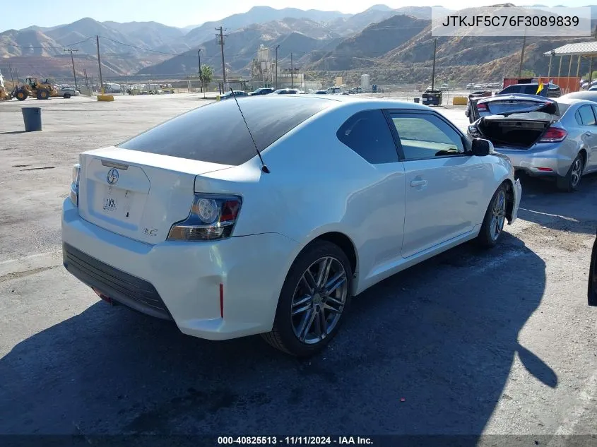 2015 Scion Tc VIN: JTKJF5C76F3089839 Lot: 40825513