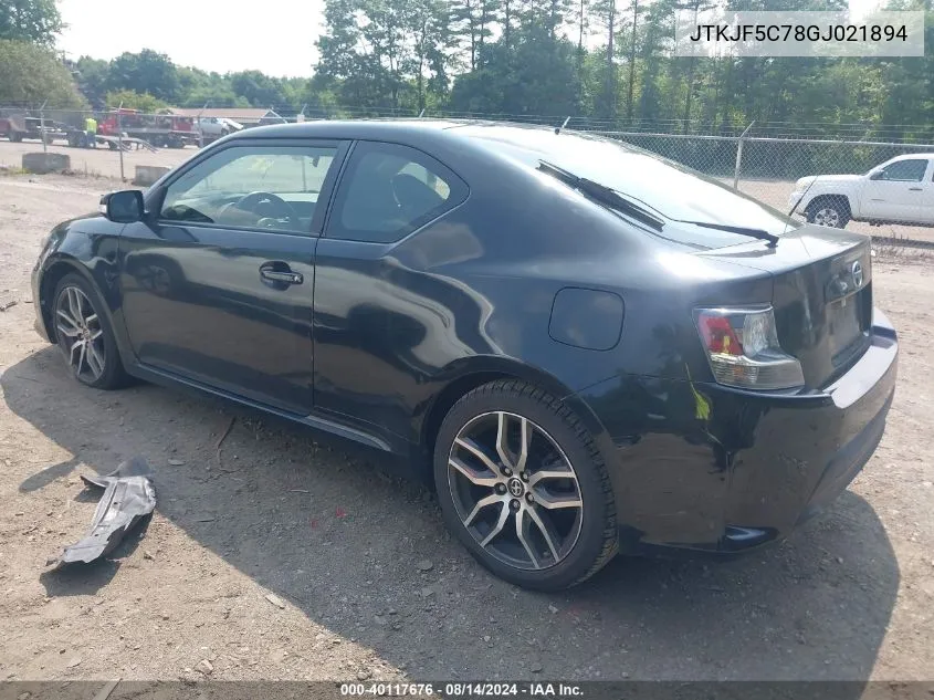 JTKJF5C78GJ021894 2016 Scion Tc