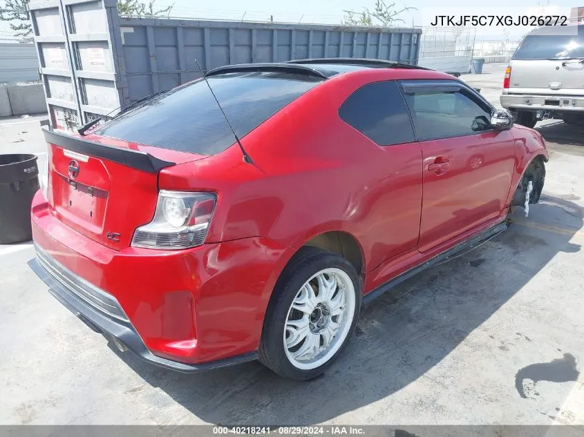 JTKJF5C7XGJ026272 2016 Scion Tc Release Series 10.0