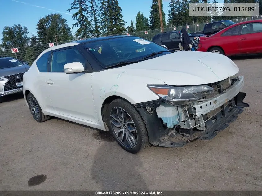 JTKJF5C7XGJ015689 2016 Scion Tc