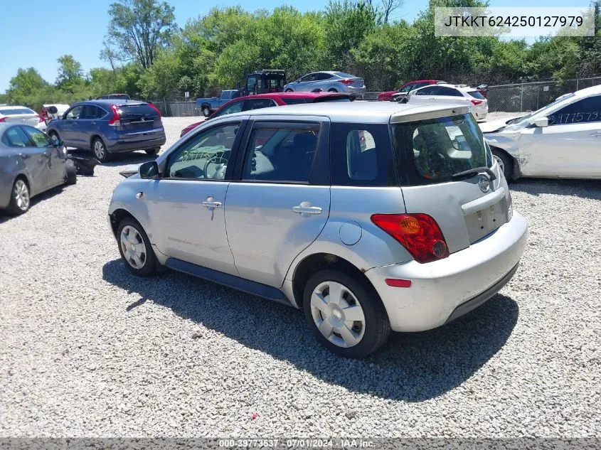 2005 Scion Xa VIN: JTKKT624250127979 Lot: 39773537