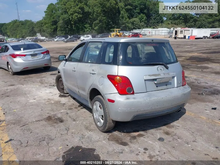 2005 Scion Xa VIN: JTKKT624550104132 Lot: 40210203