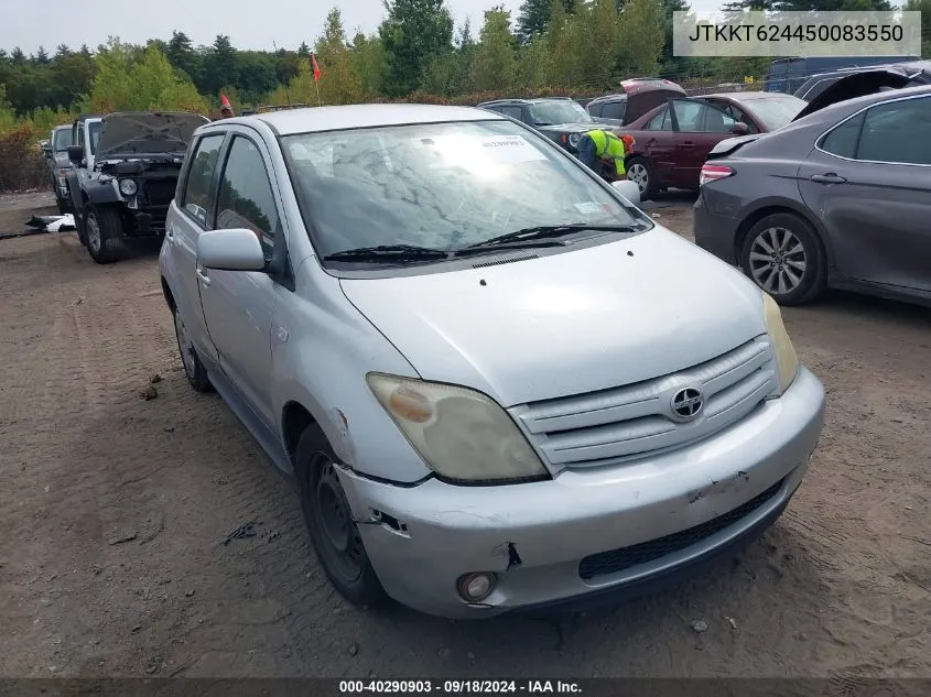 2005 Scion Xa VIN: JTKKT624450083550 Lot: 40290903