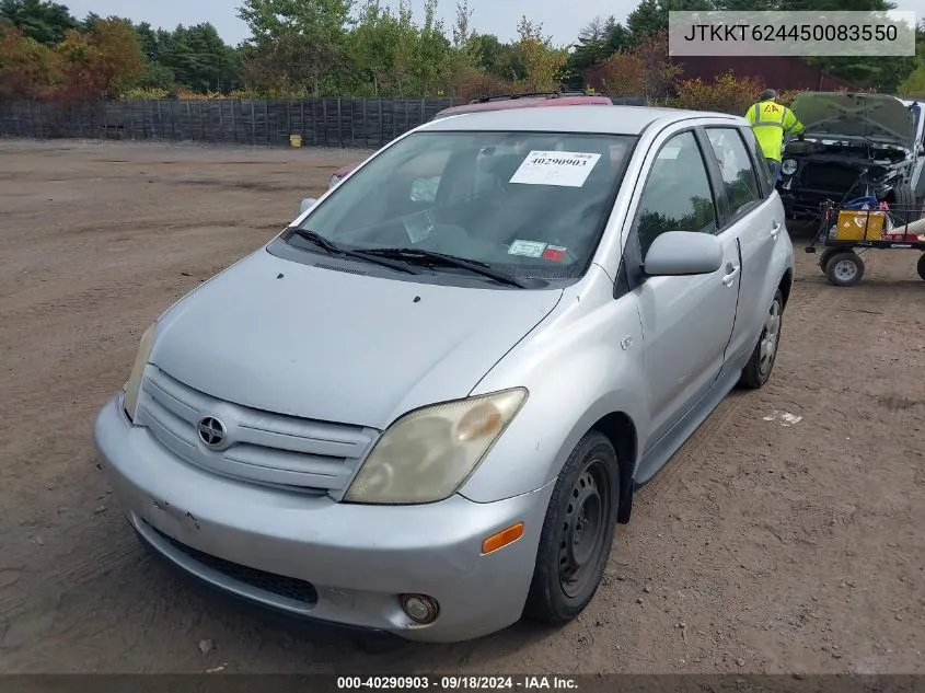 2005 Scion Xa VIN: JTKKT624450083550 Lot: 40290903