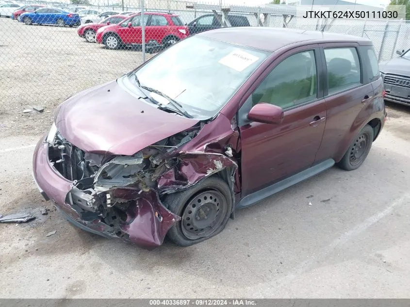 2005 Scion Xa VIN: JTKKT624X50111030 Lot: 40336897